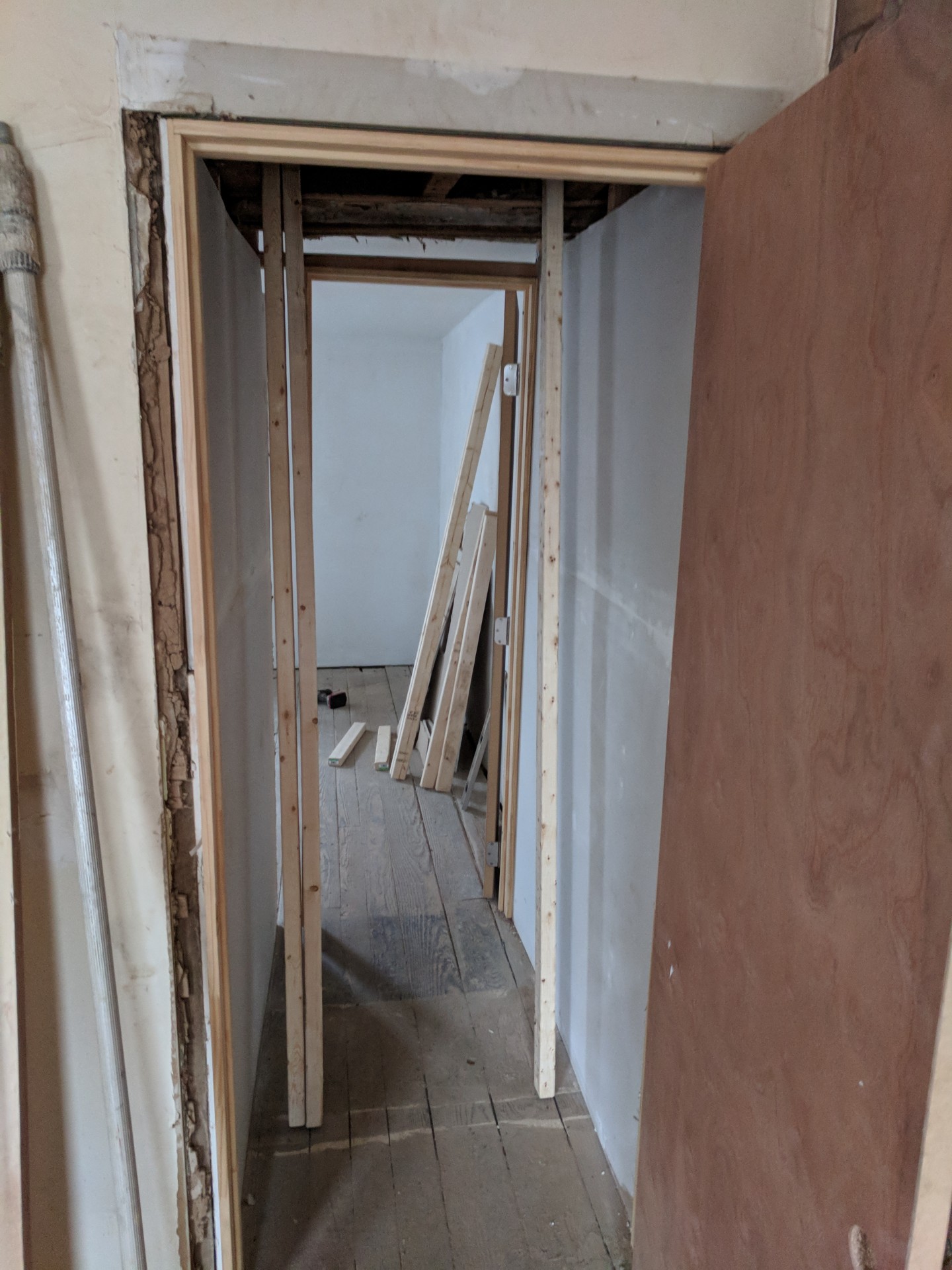 #3 Unfinished Closet Framing (Both Closets)