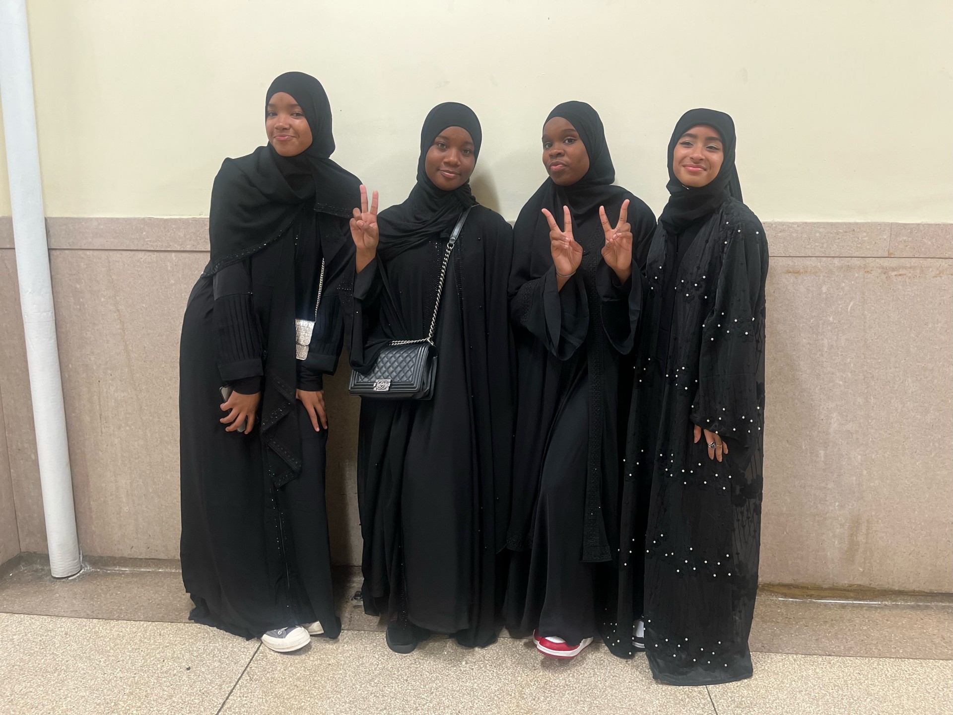 The Sisters at the Iftar.